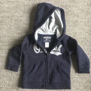 Osh Kosh boys hoodie 12 mo